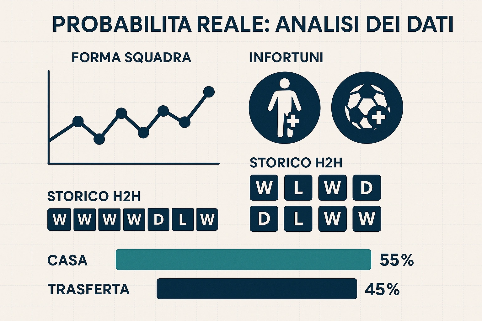 Come stimare la probabilità reale per identificare value bet nel calcio