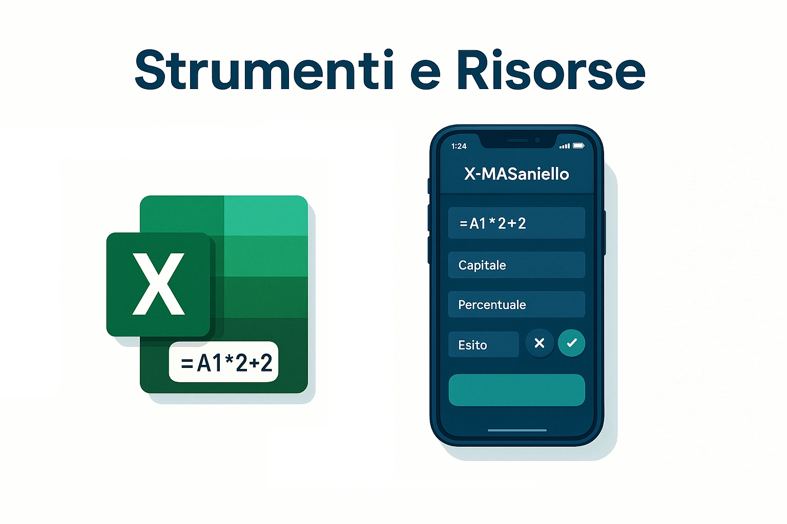 Strumenti per il metodo Masaniello: fogli Excel e app per smartphone